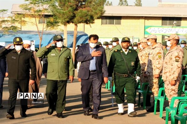 صبحگاه مشترک به مناسبت هفته بسیج دانش آموزی