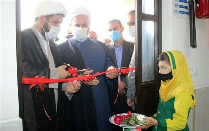 افتتاح سومین مدرسه ساخته شده از فروش کاغذ باطله در تالش