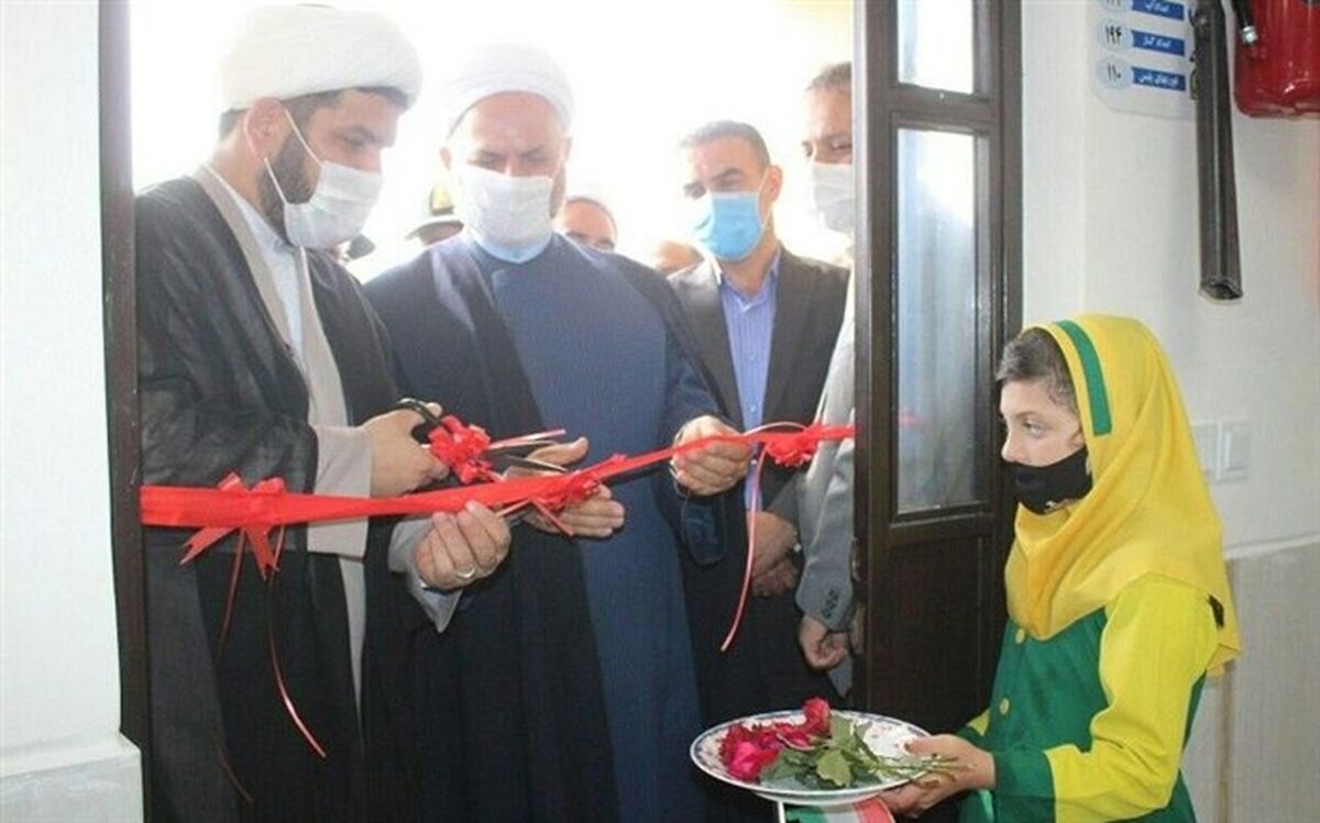 افتتاح سومین مدرسه ساخته شده از فروش کاغذ باطله در تالش