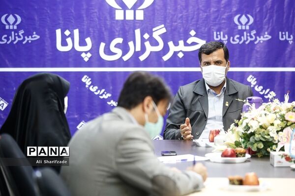 بازدید جانشین رئیس سازمان بسیج دانش‌آموزی از خبرگزاری پانا