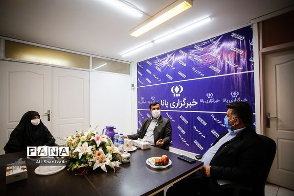 بازدید جانشین رئیس سازمان بسیج دانش‌آموزی از خبرگزاری پانا