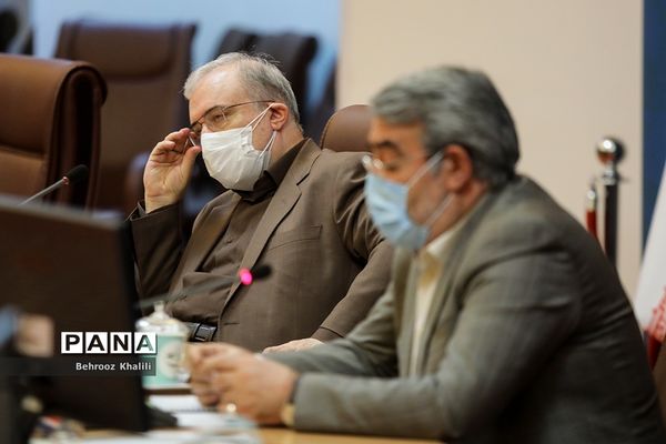 جلسه قرارگاه عملیاتی ستاد ملی مبارزه با کرونا