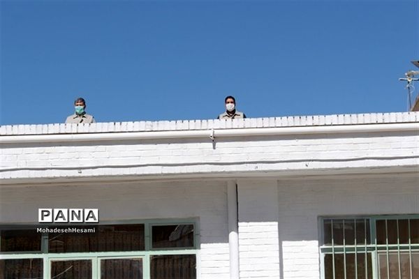 رزمایش خود حفاظتی در اداره کل آموزش و پرورش استان خراسان جنوبی