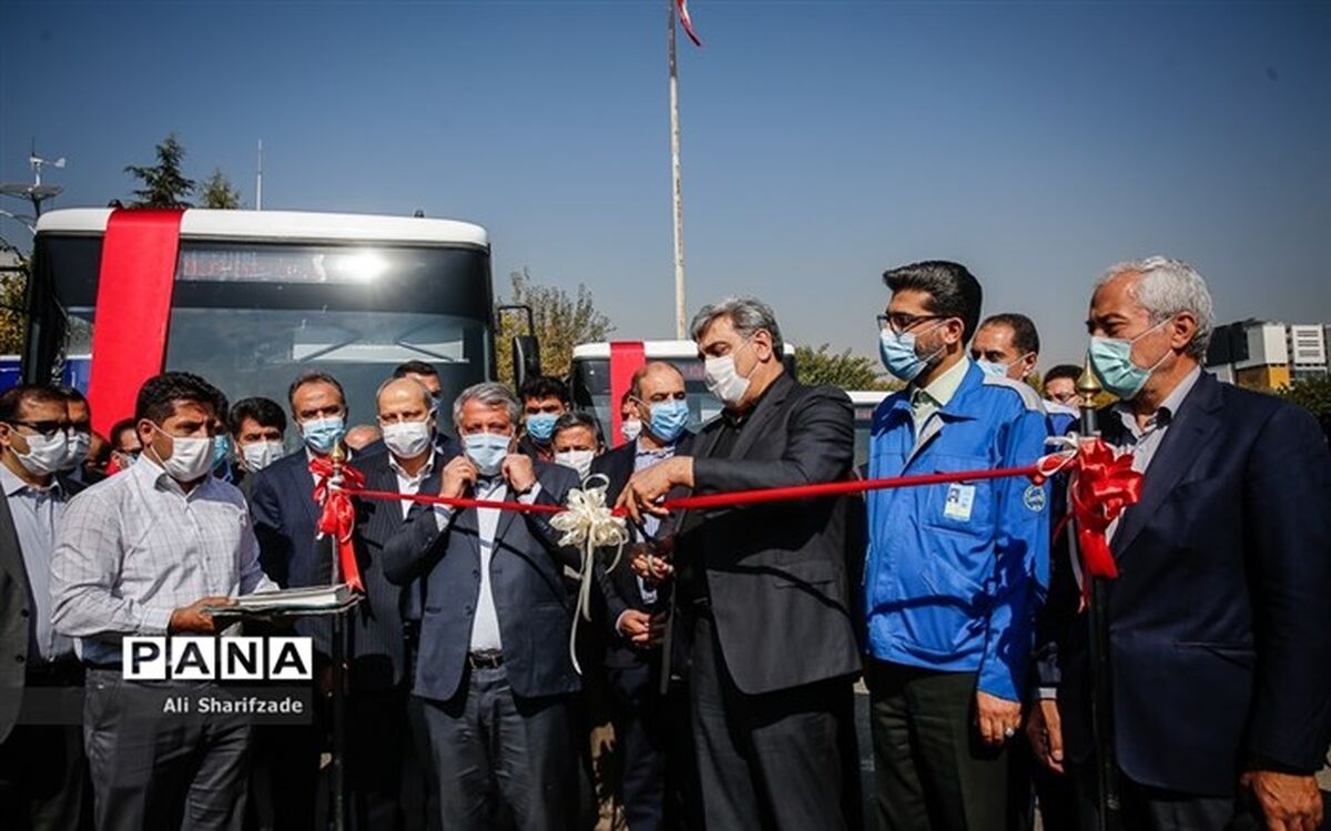بهره‌برداری از ۱۰۰ دستگاه اتوبوس و مینی بوس جدید
