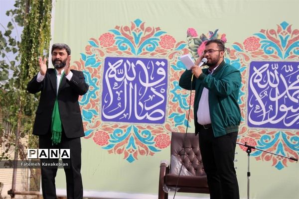 جشن ولادت رسول مهربانی ها در حوزه علمیه حضرت نرجس (س) ساری