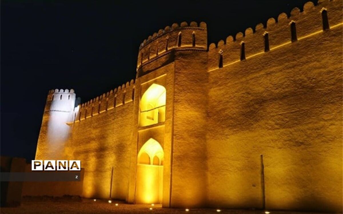 نورپردازی ارگ تاریخی راین انجام شد