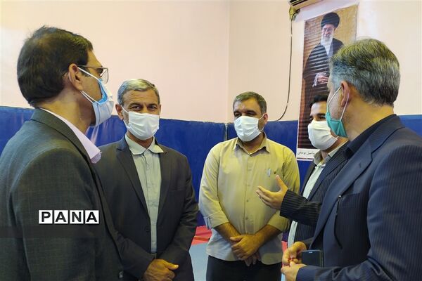 افتتاح سالن ورزشی دبستان شهید اسماعیل یوسفی شهرستان امیدیه