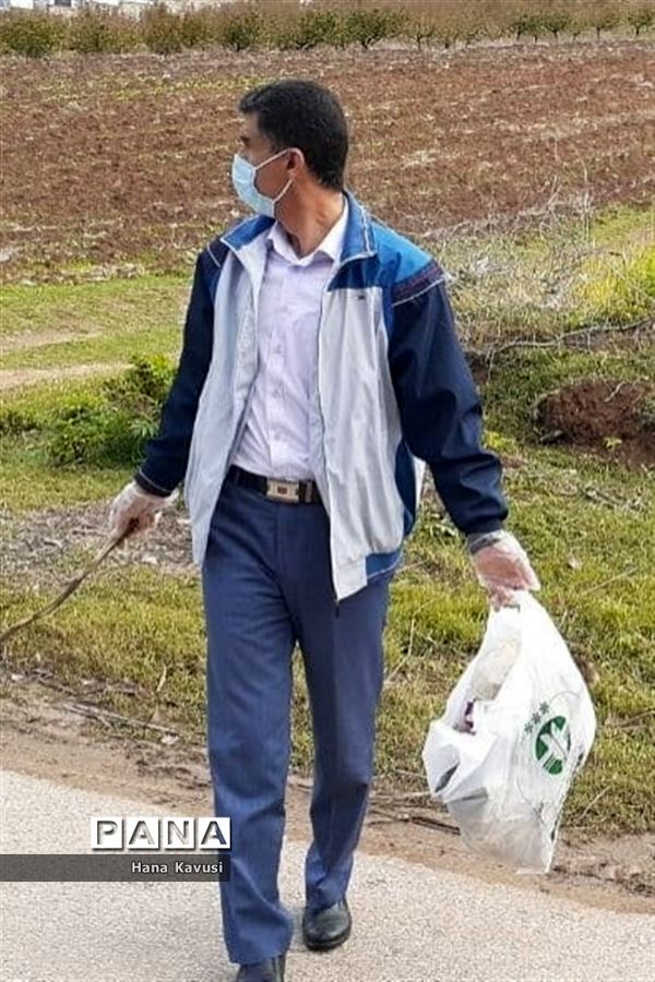 پاک سازی پارک جنگلی اوسا در میاندورود