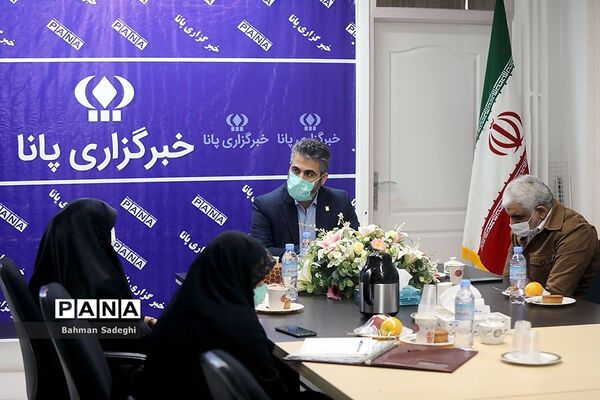 بازدید دبیرکل اتحادیه انجمن اسلامی دانش‌‌آموزان  از خبرگزاری پانا