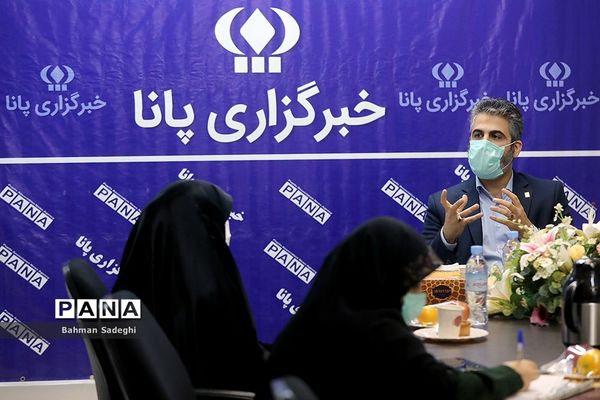 بازدید دبیرکل اتحادیه انجمن اسلامی دانش‌‌آموزان  از خبرگزاری پانا