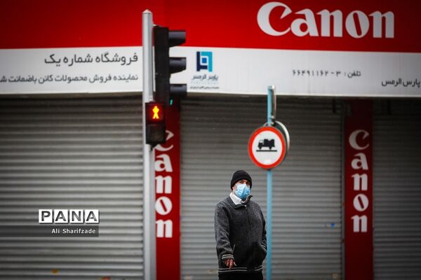 اولین روز محدودیت‌های شدید کرونایی در تهران
