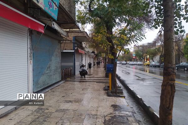 تعطیلی اصناف و بازار زنجان