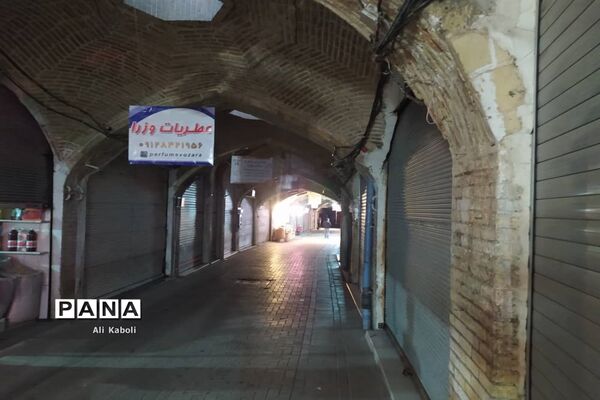 تعطیلی اصناف و بازار زنجان