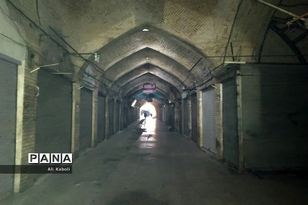 تعطیلی اصناف و بازار زنجان