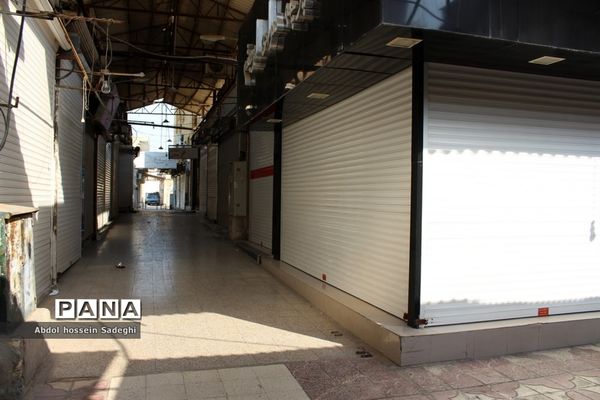 اولین روز محدودیت های شدید کرونایی در بوشهر