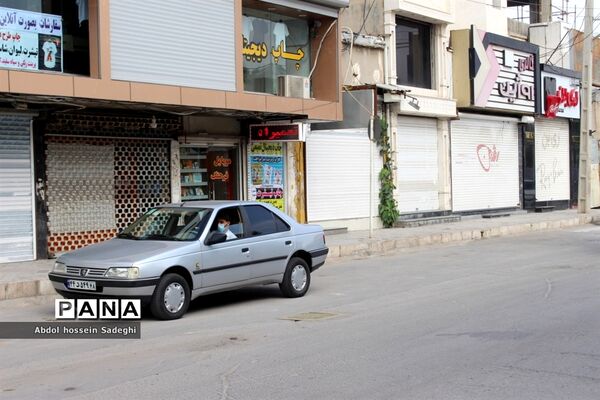 اولین روز محدودیت های شدید کرونایی در بوشهر