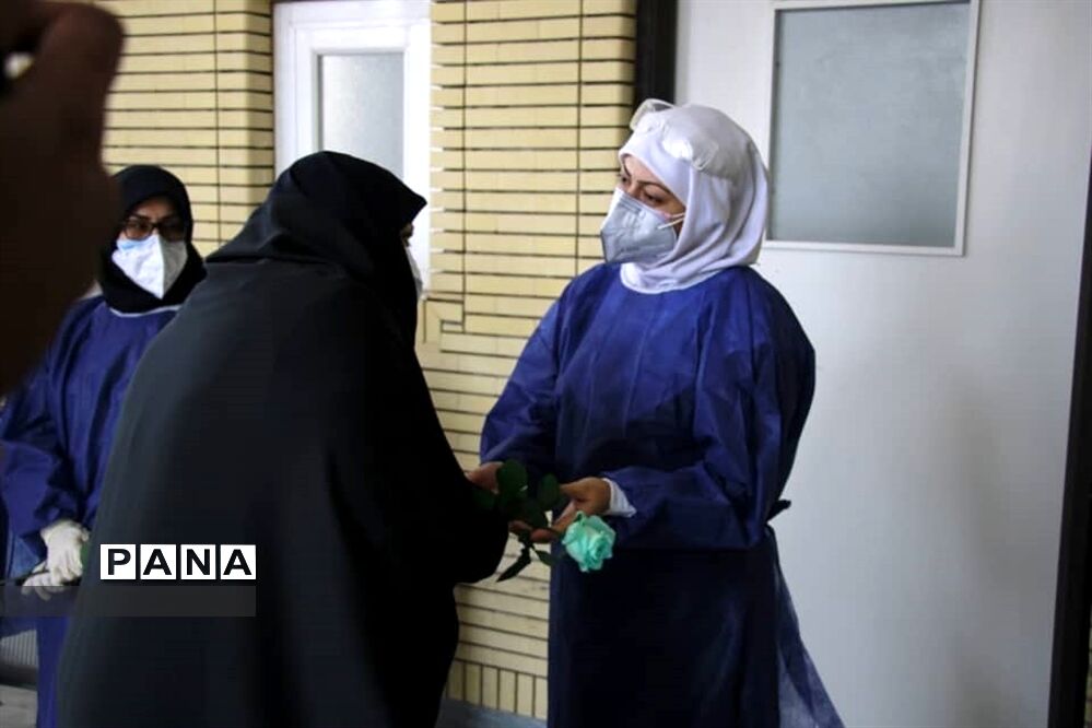 تقدیر از مدافعان سلامت در بیمارستان سیدالشهدا و میادین شهرستان آران وبیدگل