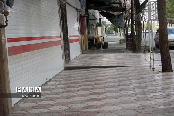 دومین روز از طرح اجرای محدودیت های کرونایی دربیرجند