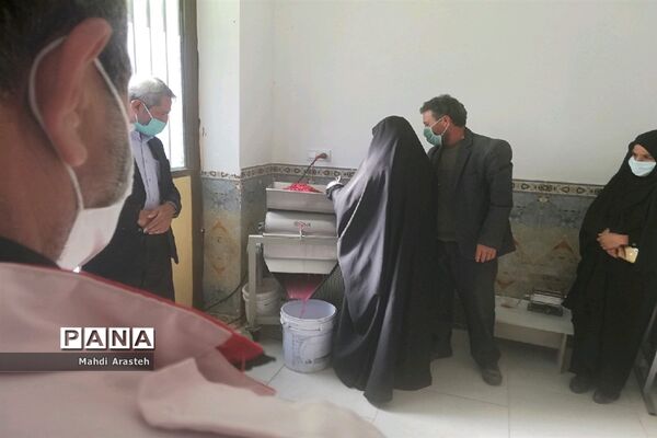 افتتاح کارگاه اقتصاد مقاومتی در روستای تقاب  شهرستان خوسف