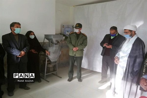 افتتاح کارگاه اقتصاد مقاومتی در روستای تقاب  شهرستان خوسف