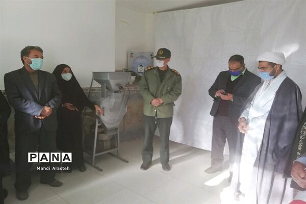 افتتاح کارگاه اقتصاد مقاومتی در روستای تقاب  شهرستان خوسف