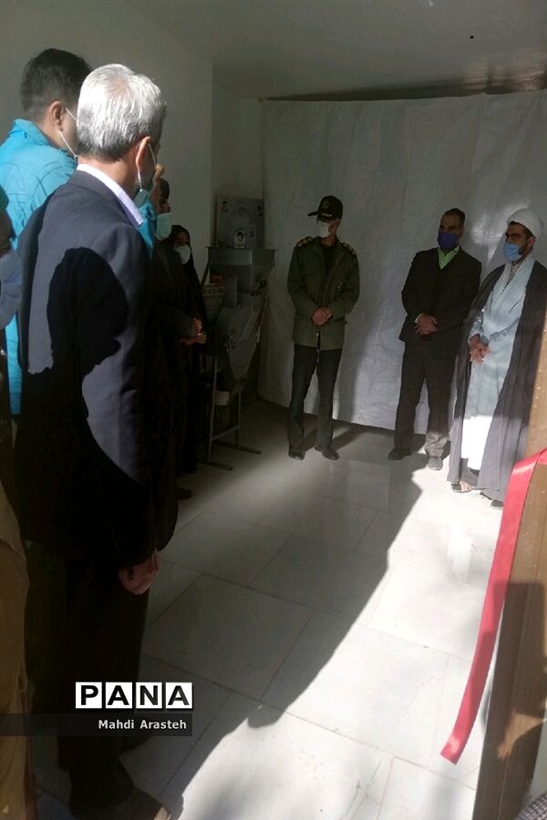 افتتاح کارگاه اقتصاد مقاومتی در روستای تقاب  شهرستان خوسف