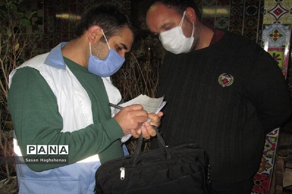 گشت شبانه تیم بازرسی ستاد کرونا شهرستان اسلامشهر از مراکز گروه چهارم شغلی