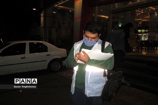 گشت شبانه تیم بازرسی ستاد کرونا شهرستان اسلامشهر از مراکز گروه چهارم شغلی