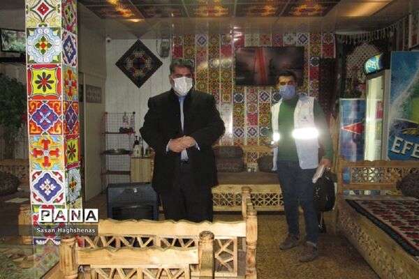 گشت شبانه تیم بازرسی ستاد کرونا شهرستان اسلامشهر از مراکز گروه چهارم شغلی