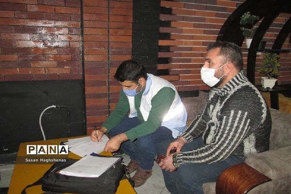 گشت شبانه تیم بازرسی ستاد کرونا شهرستان اسلامشهر از مراکز گروه چهارم شغلی