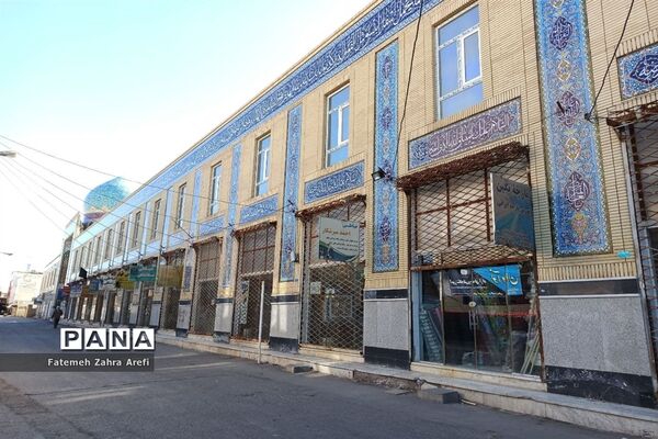 ششمین روز از محدودیت‌های کرونایی در بازار مرکزی زابل