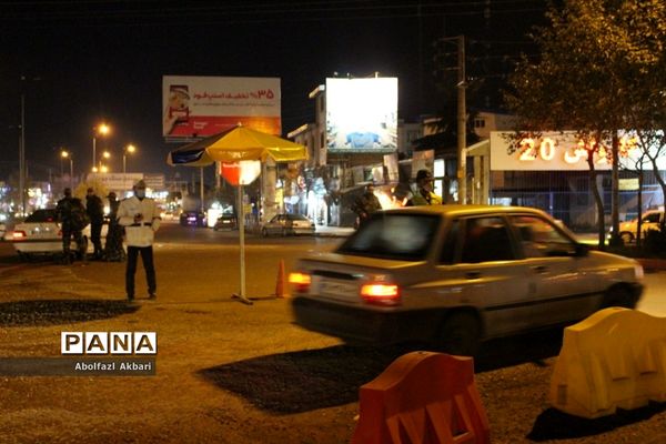 کنترل ورود خودروهای غیربومی در ورودی‌های شهر ساری
