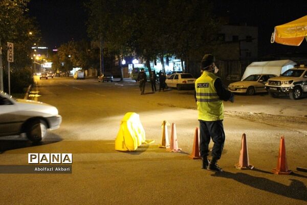 کنترل ورود خودروهای غیربومی در ورودی‌های شهر ساری