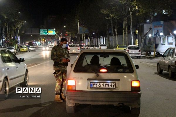 کنترل ورود خودروهای غیربومی در ورودی‌های شهر ساری