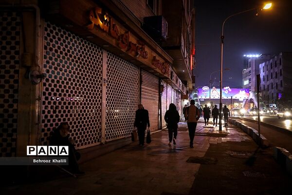 محدودیت‌های کرونایی در تهران