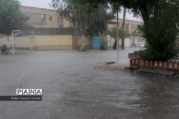 بارش شدید باران در بوشهر