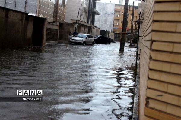 بارش شدید باران در بوشهر