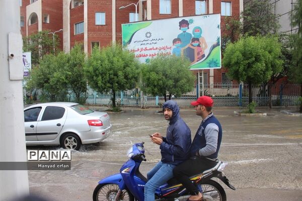 بارش شدید باران در بوشهر