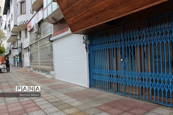 ساری در دهمین روز تعطیلی کرونایی