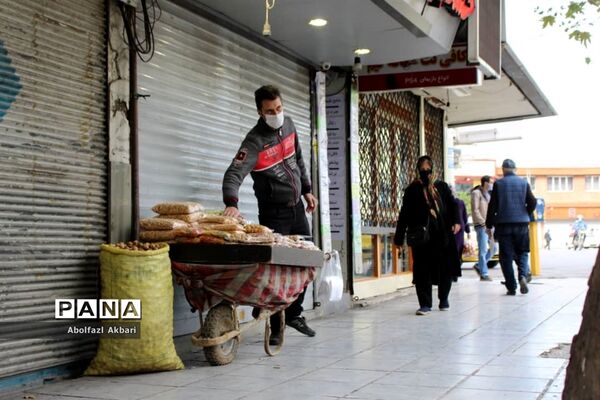 ساری در دهمین روز تعطیلی کرونایی