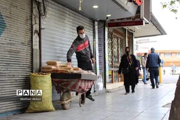 ساری در دهمین روز تعطیلی کرونایی