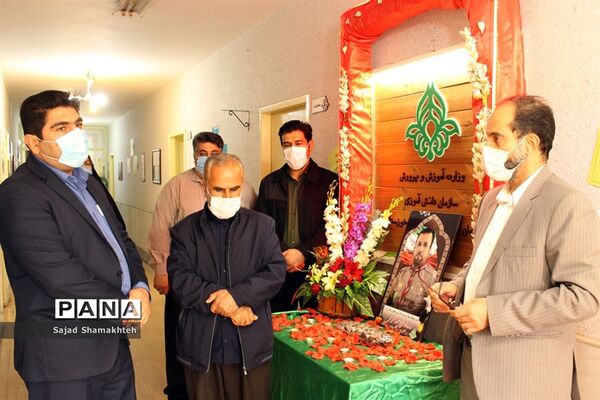 برگزاری آیین گرامیداشت مرحوم مجید جعفری درمحل  سازمان دانش آموزی خوزستان