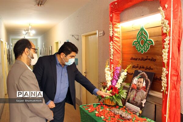 برگزاری آیین گرامیداشت مرحوم مجید جعفری درمحل  سازمان دانش آموزی خوزستان