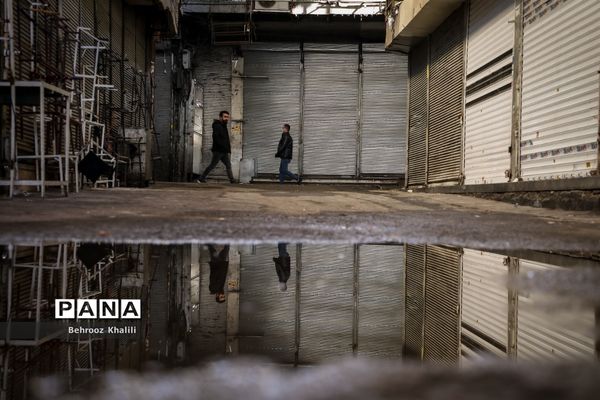 بازار تهران در قرنطینه-۲