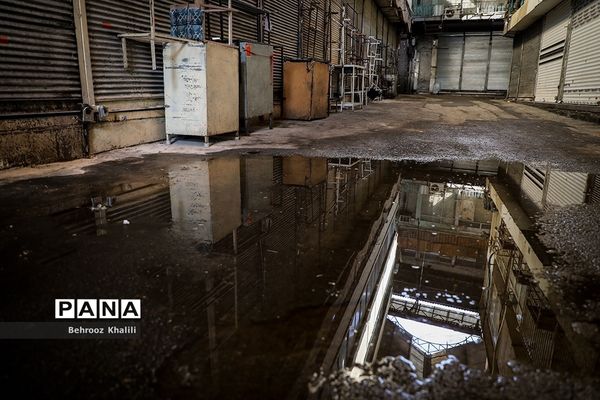 بازار تهران در قرنطینه-۲