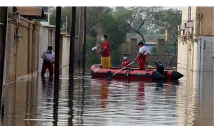 امدادرسانی به 7863 نفر در 8 استان سیل‌زده