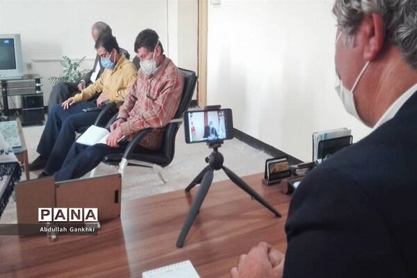 جلسه معاون پرورشی و فرهنگی استان بوشهر با رئیس، معاونان و مربیان پرورشی آپبخش