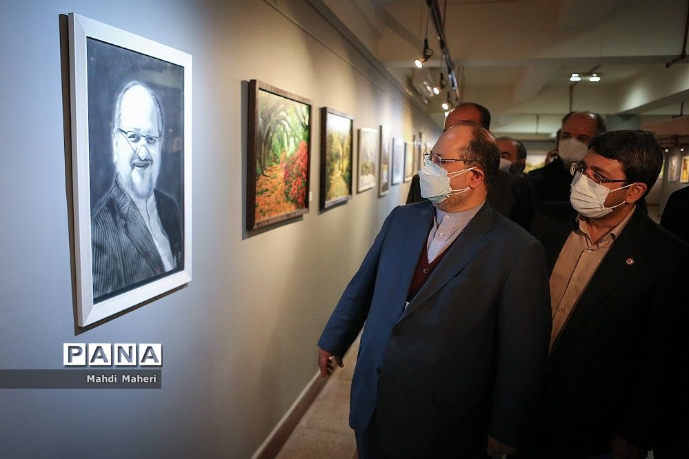 آیین افتتاح نمایشگاه آثار هنری افراد دارای معلولیت