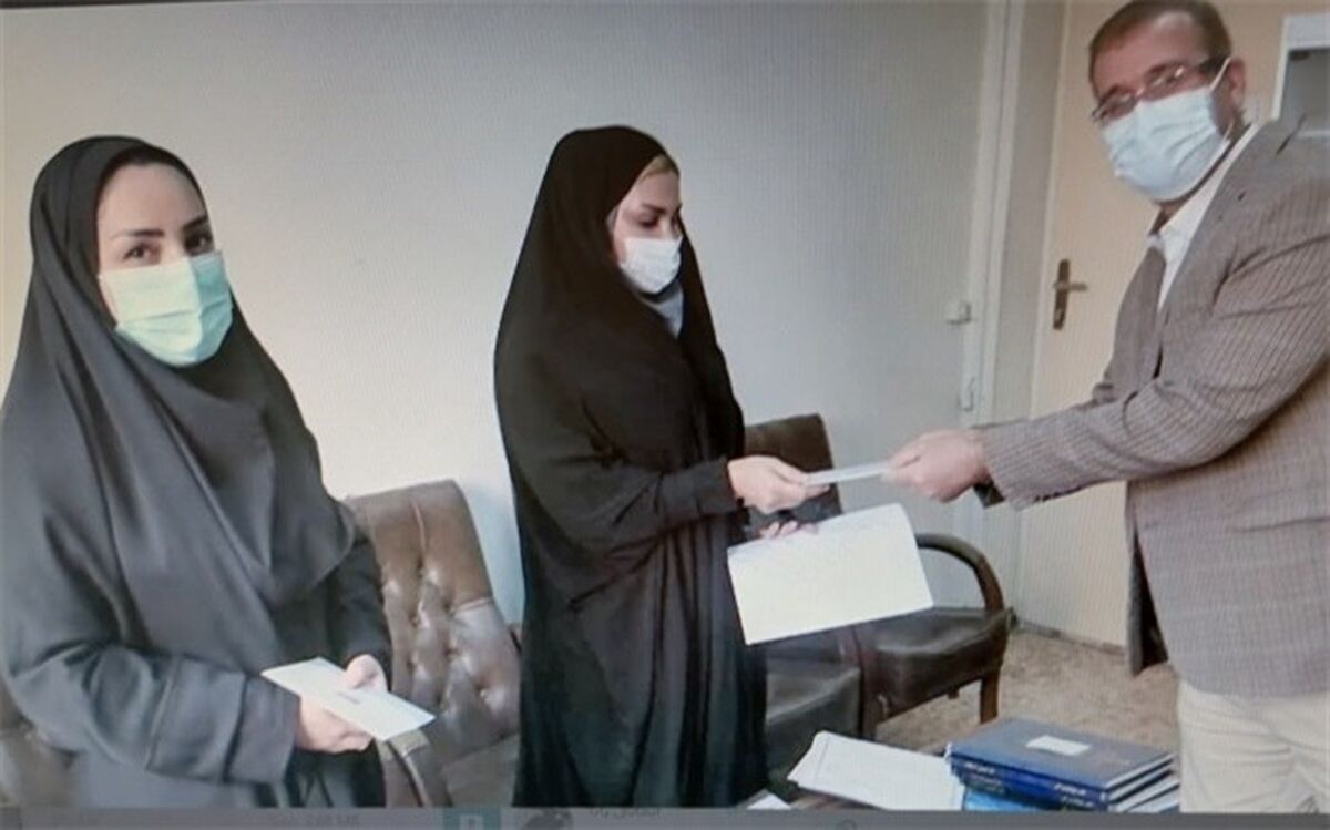 تجلیل از حسابداران اداره آموزش وپرورش ناحیه دو شهر ری