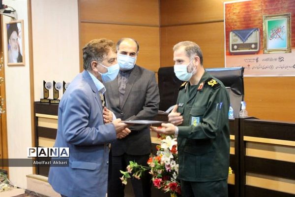 آیین اختتامیه جشنواره رادیویی و لیگ سرود بسیج استان مازندران